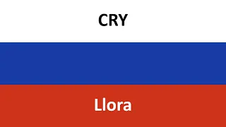 CRY en español (Llora) - Zivert