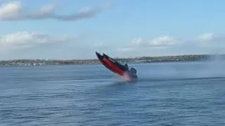 Boat Accident!! Flying in 200+KM/H