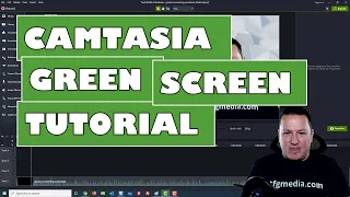 Camtasia Green Screen Tutorial and Lighting Setup