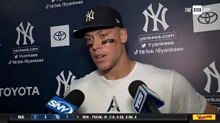 Aaron Judge talks Sevy injury, Old-Timers' Day and more