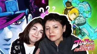 MY MOM REACTS TO JOJO OPENINGS