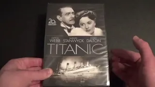 Titanic (1953) DVD Unboxing.