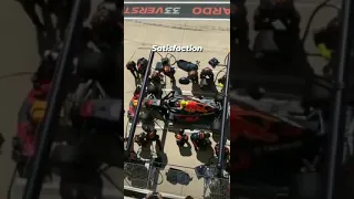 From above, a perfect F1 Redbull Pitstop provides pure mental satisfaction - F1 Sports #Shorts