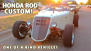 HONDA ROD!!! - CUSTOM VEHICLE!!! One of a Kind Hot Rod!