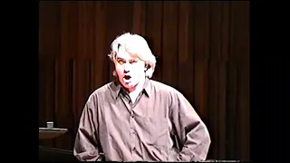 Hvorostovsky, Arkadev London Barbican Center  Д Хворостовский М. Аркадьев  rehersal 1997 Репетиция