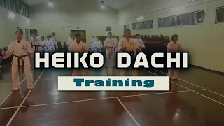 Heiko Dachi Training | International Karate Alliance KyokushinRyu