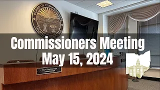 Trumbull County Commissioners Meeting May 15, 2024