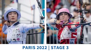 Choi Misun v Penny Healey – recurve women bronze | Paris 2022 World Cup S3