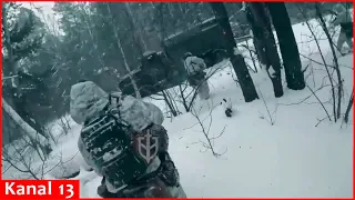 Ukrainian saboteurs entering Russian territory ambush a truck with Russians on board –Combat footage