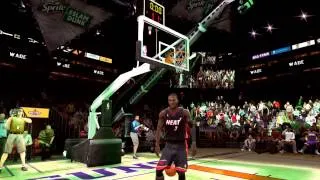 NBA Live 09 - Sprite Slam Dunk Contest (Kobe, D. Wade, LBJ, VC)