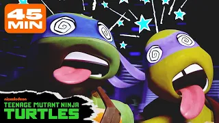 45 MINUTES of the Turtles Getting Their BUTTS Kicked 💥 | Teenage Mutant Ninja Turtles