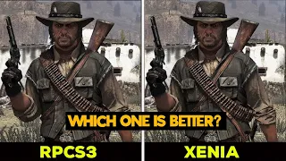 RPCS3 vs Xenia - Red Dead Redemption PC Unlock 60FPS