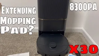 Dreame X30 ULTRA Robot Vacuum & Mop with MOP Extend & Self Cleaning Unboxing & Info