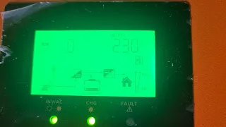 PowMr All in One inverter, USER Voltage switch auto to Grid.