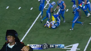 Reacting to Los Angeles Rams vs. Detroit Lions Game Highlights