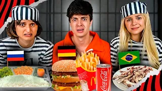 COMENDO COMIDAS DAS PESSOAS MAIS PERIGOSAS DO MUNDO!