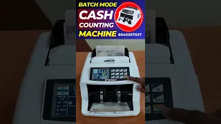 How To Make Batch Mode in Money Counting Machine | Easy To Use | Save Your Time | Grow Your Business