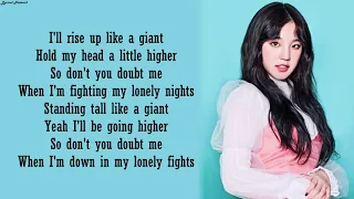 YUQI (G)I-DLE - Giant | Lyrics