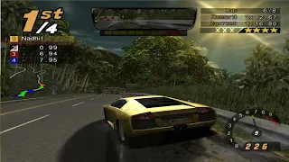 Need for Speed: Hot Pursuit 2, Lamborghini Murcielago, 8 laps Island Outskirts