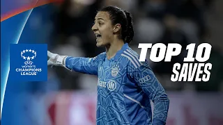 DAZN's Top 10 Saves From Matchday 6 Of The 2022-23 UEFA Women's Champions League