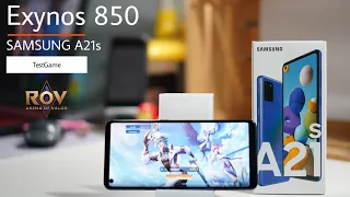 SAMSUNG A21s TestGame ROV / Exynos 850