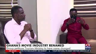 Group petitions Tourism Ministry to have name changed - AM ShowBiz on Joy News (14-12-21)