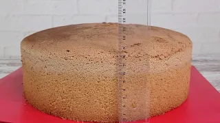 A MIRACLE SPONGE CAKE Without Baking powder. Without separating the eggs! it always succeeds !