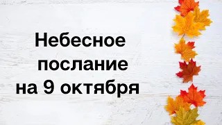 Волшебное послание на 9 октября. Чистота помыслов.