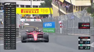 Charles Leclerc angry on team Monaco GP 2022
