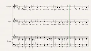 Blaenwern hymn: "Love Divine"; last verse descant and harmonisation