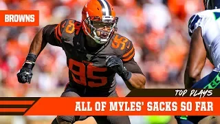 Every Myles Garrett Sack So Far in 2019 | Browns Top Plays