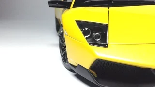 1/18 AUTOart Lamborghini Murcielago SV LP-670-4 Giallo Orion / Yellow | Diecast Hobby