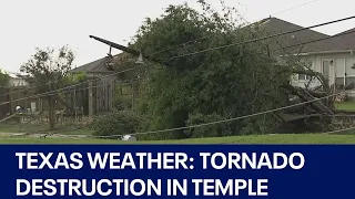 Texas weather: Residents clean up tornado destruction in Temple | FOX 7 Austin