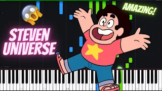 Steven Universe Love Like You Piano Tutorial Easy  | Piano Tutorial For Popular Songs