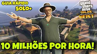 GUIA ATUALIZADO 2022 COMPLETO GOLPE DE CAYO PERICO ( SOLO+) ELITE RÁPIDO E FÁCIL! GTA ONLINE