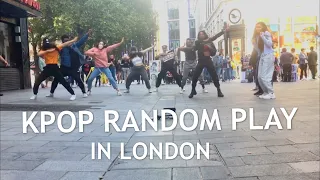 [KPOP IN PUBLIC] KPOP RANDOM DANCE IN LEICESTER SQUARE {KRUSH LDN}