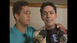 Leandro descobre tumor - Jornal Nacional 1998
