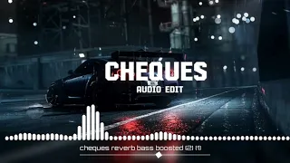 Cheques - shubh [edit audio slowed&reverb]