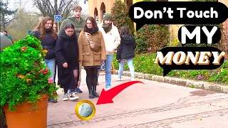 BUSHMAN PRANK, (DON'T TOUCH MY MONEY) SO HILARIOUS