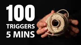 100 Triggers in 5 Minutes ✨⚡️ ASMR Challenge