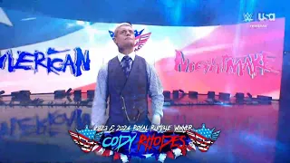 Cody Rhodes Entrance - WWE Monday Night Raw, March 25, 2024
