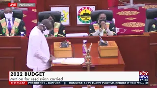 2022 Budget Approved on JoyNews (30-11-21)