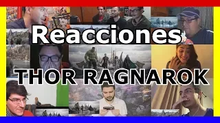 Reactions Mashup: Thor Ragnarok | compilation | spanish reactors