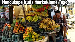 Hanoukope fruits market lomé center town  lomé Togo west Africa 🇹🇬🇹🇬🇹🇬🇹🇬🇹🇬