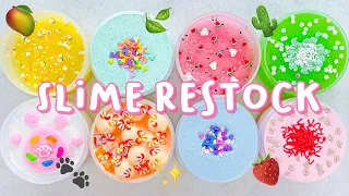 SLIME RESTOCK: UPDATED SLIMES & COOKIE MILK + NEW CONTAINERS! August 22nd