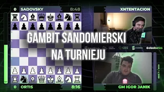 Gambit sandomierski na turnieju!