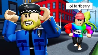 ShanePlays VS Officer Finkleberry (Roblox) #Shorts