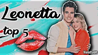 Top 5: Leonetta's Kisses