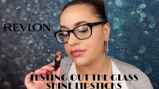 ALL ABOUT THE SHINE: TESTING OUT NEW REVLON LIPSTICKS!