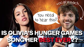 Vocal Coach Reacts to Olivia Rodrigo's "Can't Catch Me Now" from The Hunger Games